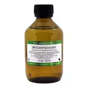 Melissenwasser und Melissenhydrolat für natürliche Anwendungen