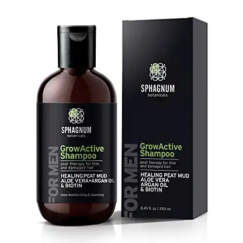 Biotin Shampoo für Haarwachstum von Sphagnum Botanicals