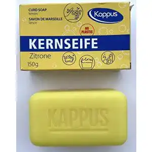 Kernseife Kappus Zitrone, 10 Stück à 150g, einzeln verpackt