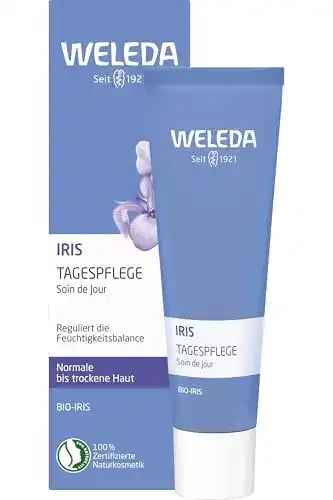 Feuchtigkeitscreme Weleda Bio Iris Tagespflege für trockene Haut