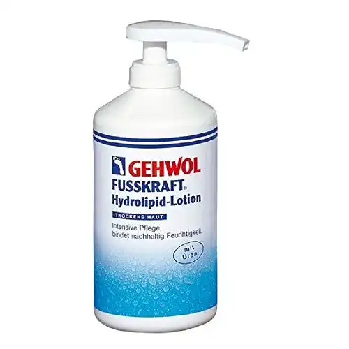 Urea Fußcreme Gehwol Fusskraft Hydrolipid Lotion für trockene Füße 500 ml