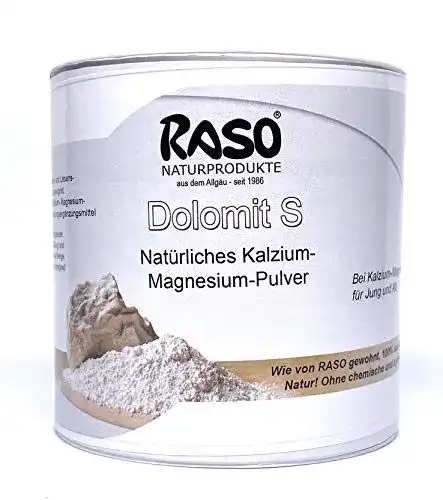 Calcium Pulver Dolomit 500g mit Magnesium und Kalzium