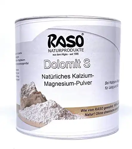 Calcium Pulver Dolomit 500g mit Magnesium und Kalzium