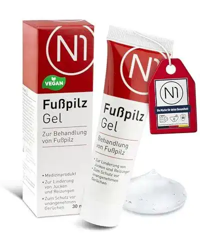 N1 Fußpilz Gel 30 ml – Linderung von Juckreiz und Schutz vor Fußpilz