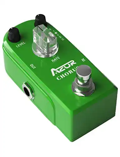 Azor Chorus Pedal für E-Gitarre und Bass im kompakten Design