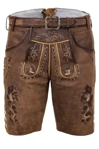 Lederhose Edelnice Trachtenmode Bayerische Traditionelle Kurze Thomas