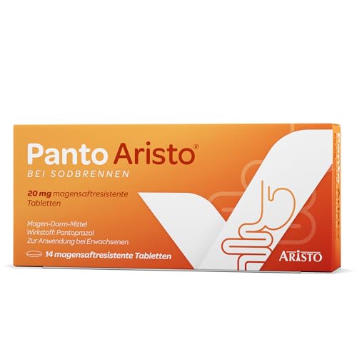 Pantoprazol Aristo PANTO 20 mg magensaftresistente Tabletten, 14 Stück
