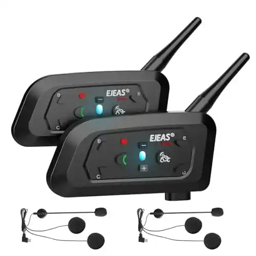 Motorrad-Headset EJEAS VNETPHONE V6 Intercom Bluetooth