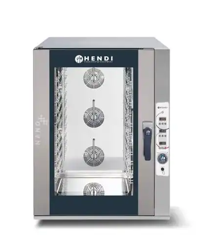 Kombidämpfer Hendi Digital mit Heißluft- und Dampfbackofen