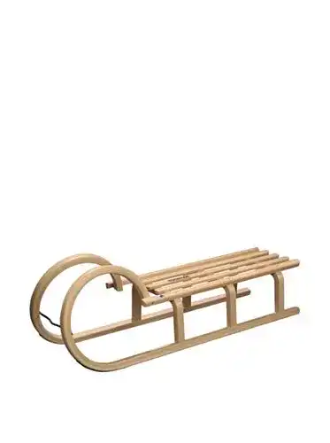 Schlitten Colint Hörnerschlitten 110 cm aus Holz