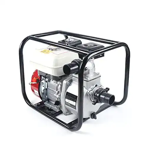 Benzin-Wasserpumpe Lightakai 2 Zoll 6,5 PS mit 4-Takt-Motor