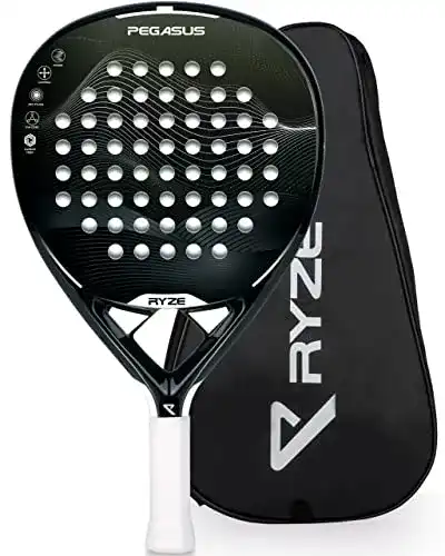 Ryze Pegasus Padel Schläger aus 100% Kohlefaser