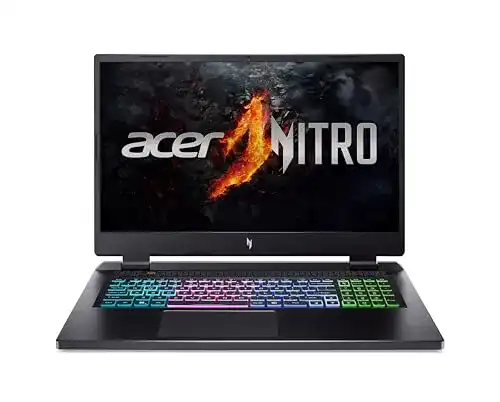Acer Nitro 17 (AN17-51-71ER) Gaming Laptop mit 17,3 Zoll WQHD Display