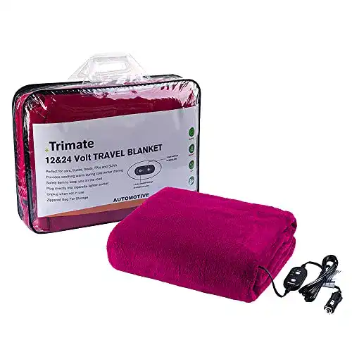 12V Heizdecke Trimate für Elektroautos und Lkw, Plüsch