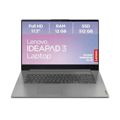 Lenovo IdeaPad 3 17ALC6 Laptop mit 17,3 Zoll Full HD Display