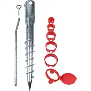 Bodenhülse Meister Eindrehn-Set 8-teilig – Ø 65 mm x 565 mm
