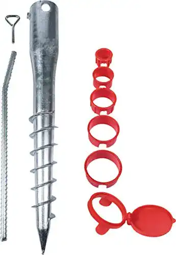 Bodenhülse Meister Eindrehn-Set 8-teilig – Ø 65 mm x 565 mm