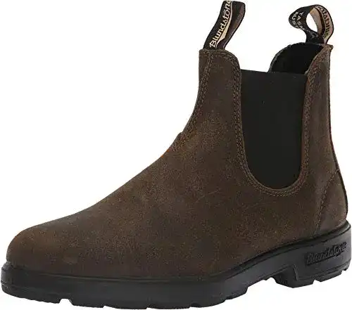 Blundstone Herren Original 500 Series Chelsea Boot in Dark Olive 43 EU