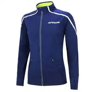 Winter Fahrradjacke Airtracks Herren Thermo Softshell Jacke Navy Blau