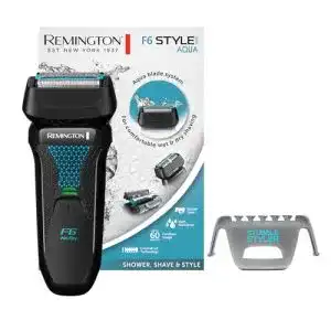Remington Rasierer Herren Elektrisch F6 Aqua Nass- und Trockenrasur