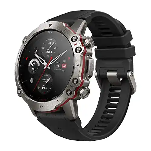 Amazfit Falcon Outdoor Uhr mit Dual-Band GPS für Sport und Freizeit