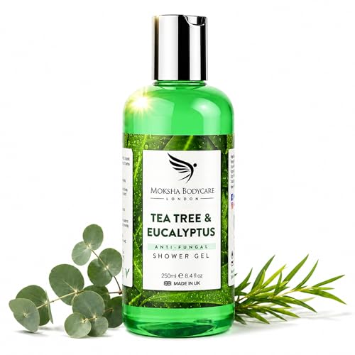 Teebaumöl Duschgel von Moksha Beauty für Männer – 250 ml