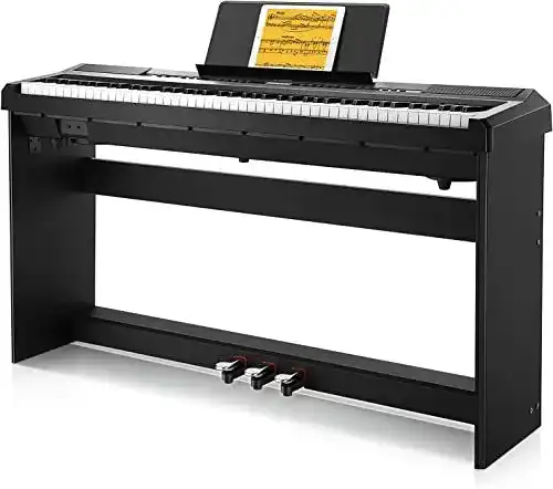 Donner DEP-20S E Piano mit 88 Tasten und Dual-Tone-Modus