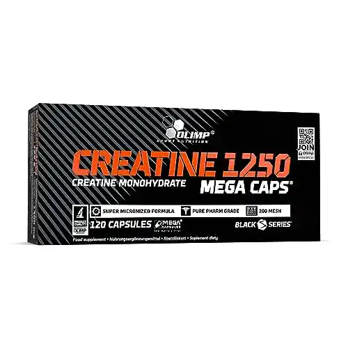Creatin Kapseln von Olimp Sport Nutrition – 1250 Mega Caps