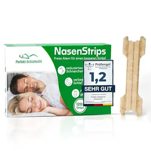 Nasenpflaster gegen Schnarchen Perfekt Schlafen 24 – 120 Stück
