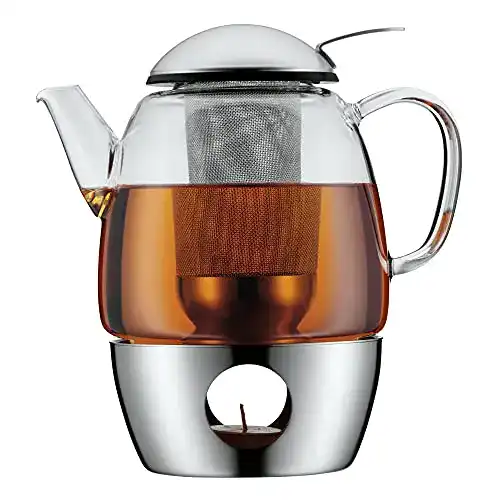WMF SmarTea Teekanne mit Stövchen Set, 3-teilig
