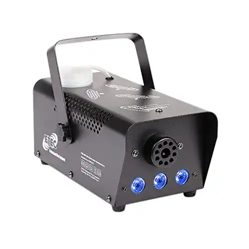 Mini-Nebelmaschine Etec Professional FOG 400 LED Hybrid in Blau