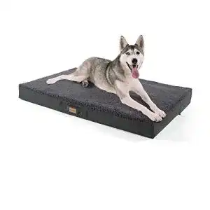 Orthopädisches Hundebett Balu in Grau für besten Komfort