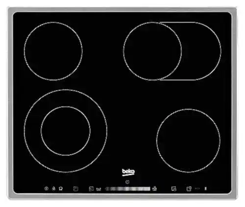 Beko HIC 64503 TX Kochfeld aus Glaskeramik, elektrisch