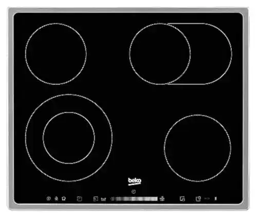 Beko HIC 64503 TX Kochfeld aus Glaskeramik, elektrisch