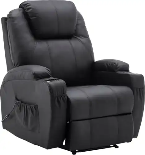 Elektrischer Relaxsessel MCombo mit Massage- und Liegefunktion
