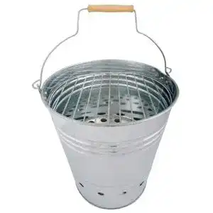 Grilleimer Esschert Design für Grillkohle und Utensilien