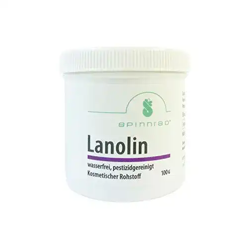 Lanolin Spinnrad wasserfrei 100 g für DIY Kosmetik