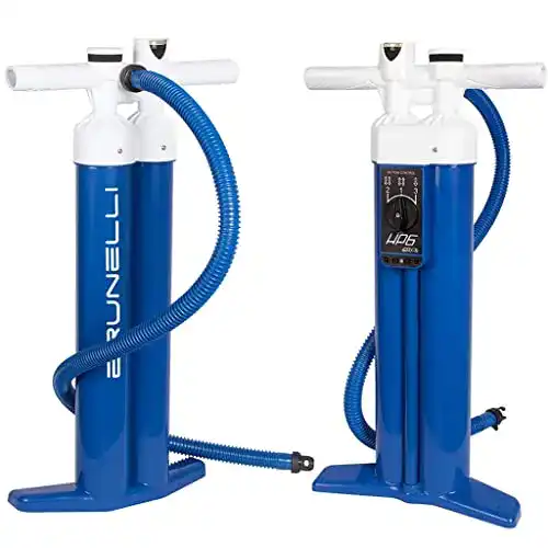 Brunelli HP6 Triple-Action SUP-Handpumpe für effizientes Aufpumpen