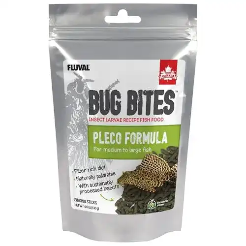 Insektenmehl Fischfutter Fluval Bug Bites mit Insektenlarven für Fische