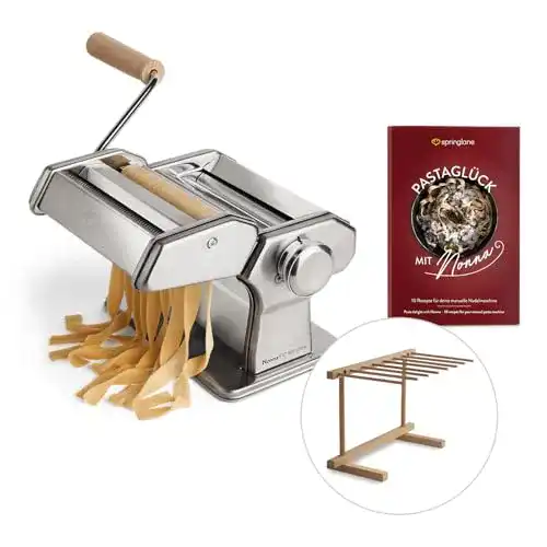Nudelmaschine von Springlane Kitchen, manuell für hausgemachte Pasta