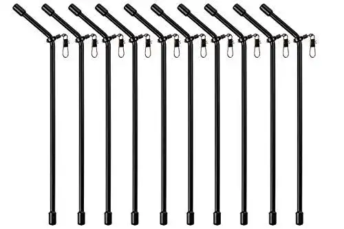 Angelwirbel Zite Fishing Anti-Tangle Boom Sleeves Set, 10 Stück