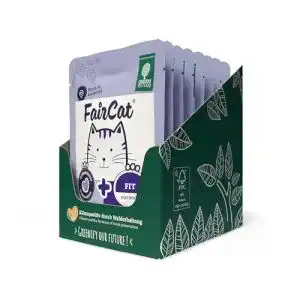 Katzenfutter ohne Zucker und Getreide von Green Petfood FairCat Fit