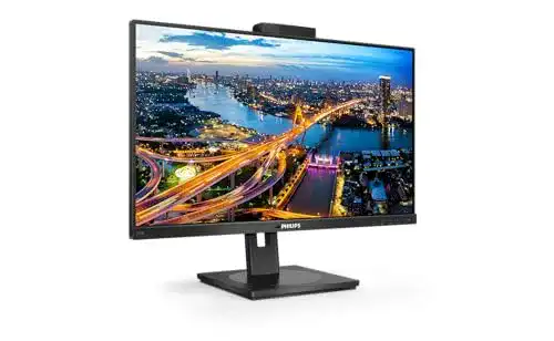 Philips 275B1H 27 Zoll QHD Monitor mit Webcam und Höhenverstellung