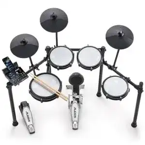 E-Drums Alesis Nitro Max Kit mit Quiet Mesh Pads und Bluetooth
