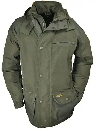 Jagdjacke für Herren Hubertus OS TEX 10776620 in Oliv, Größe 48