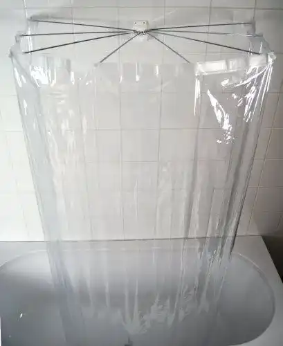 Duschspinne Ridder 58200-350 Duschfaltkabine Ombrella Brillant, 210×170 cm
