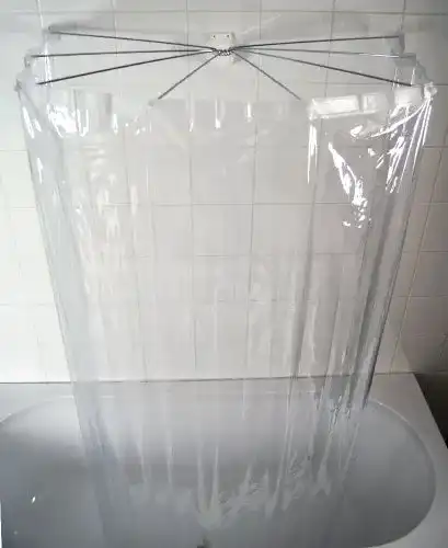 Duschspinne Ridder 58200-350 Duschfaltkabine Ombrella Brillant, 210×170 cm