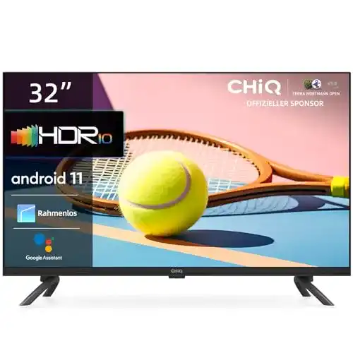 32 Zoll Fernseher CHIQ mit Android 11 und HDR Technologie