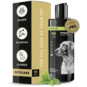 Welpen-Shampoo Peticare für Jung-Hunde gegen Parasiten