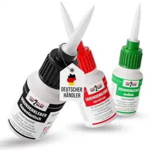 Sekundenkleber Set für Langlauf und Schuhbedarf 3x20g
